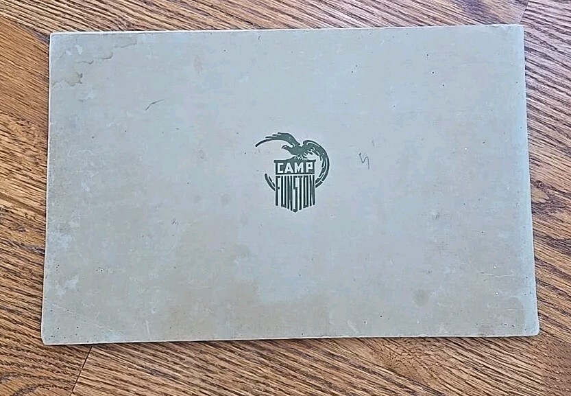 1918 Cantonment Life Camp Funston Book Magazine Kansas KS WW1 WWI