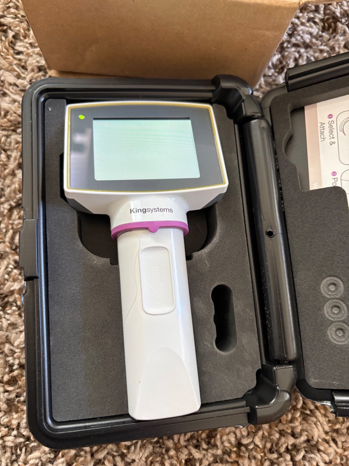 King Vision Video Laryngoscope BRAND NEW