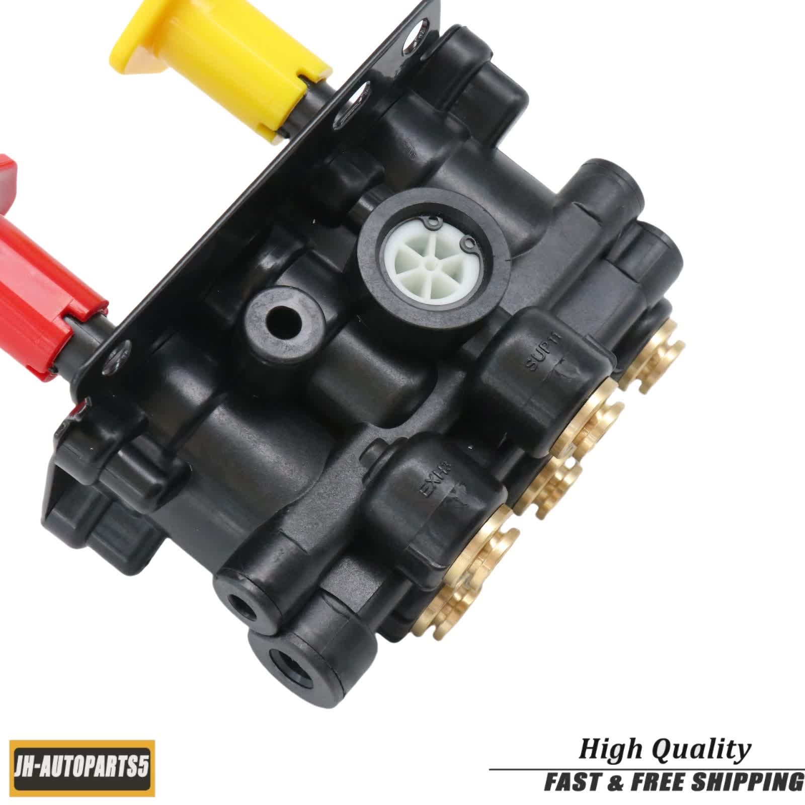 For Volvo VNL Dash Valve Dual Park Brake W/ 5 Ports 24340522 21315044 K035691