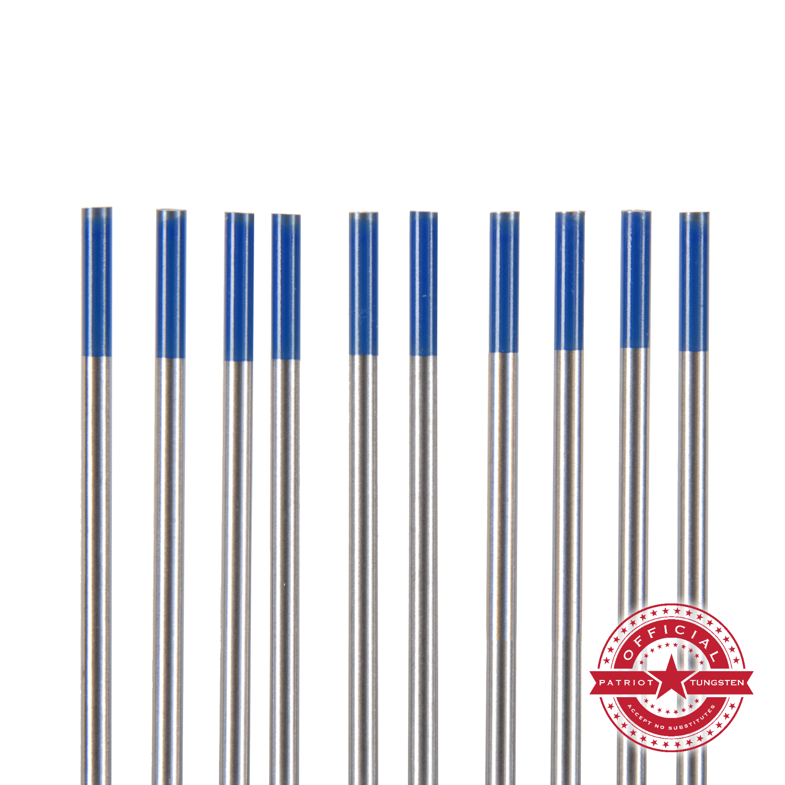 2% Lanthanated TIG Welding Tungsten Electrodes 1/8” Blue EWLa-2 Free Quick-Ship