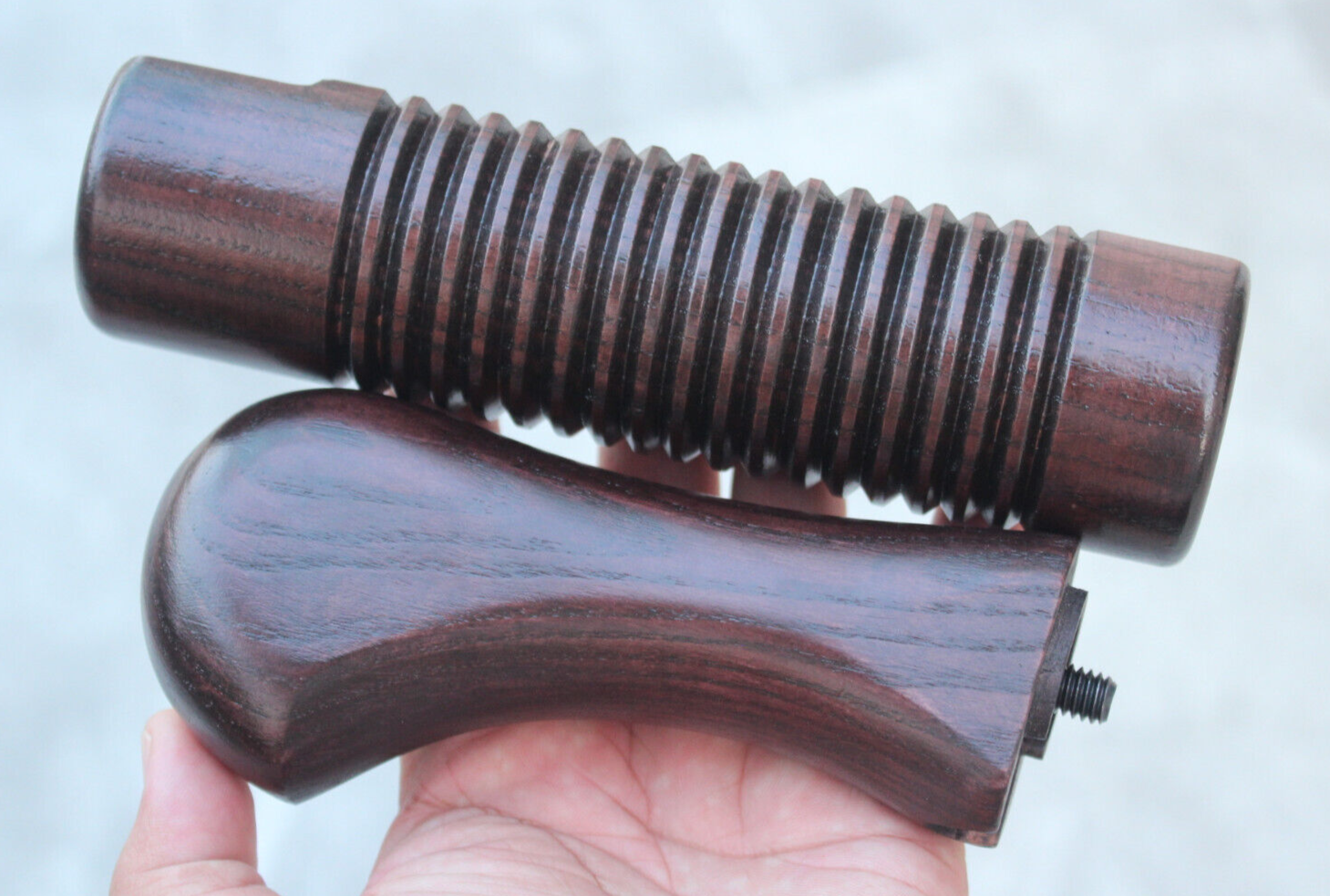 MOSSBERG SHOCKWAVE MODEL 590 12 GA FOREND & WOOD STOCK FURNITURE VTG NICE GIFT