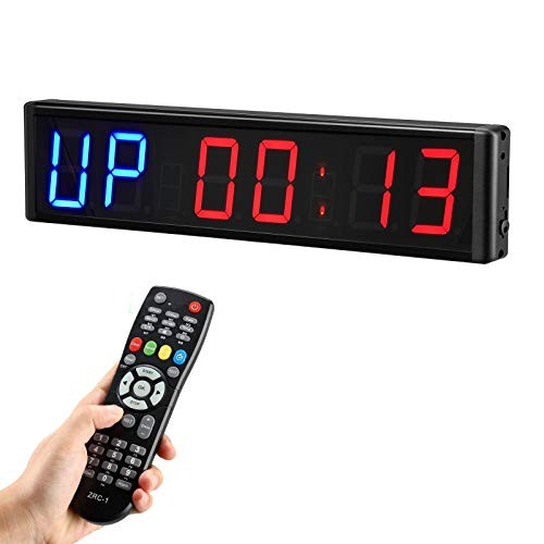 Interval Timer GYMLED Fitness Gym Home Tabata MMA Boxing Count Down and Up