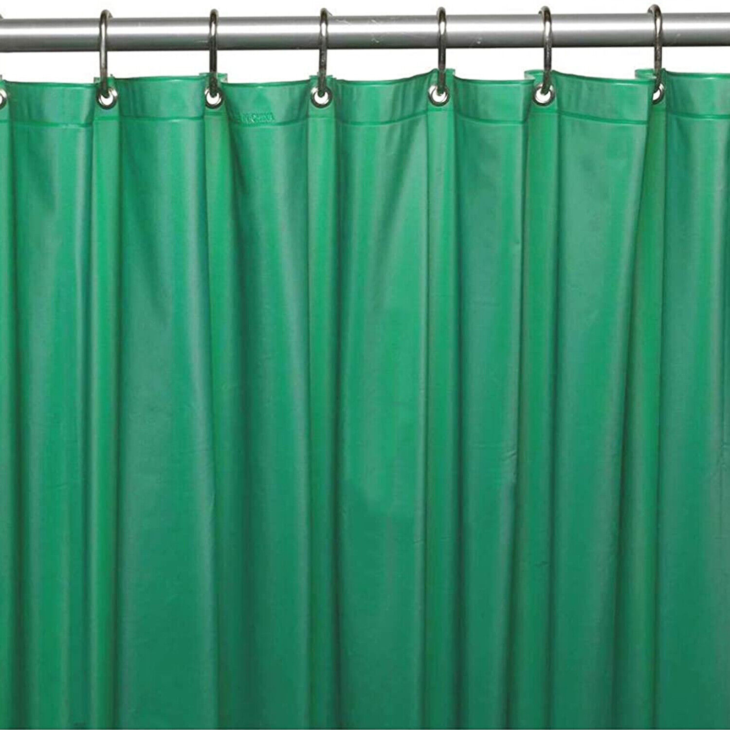 2 PACK SOLID WATER REPELLENT BATHROOM SHOWER CURTAIN VINYL LINER MANY COLORS