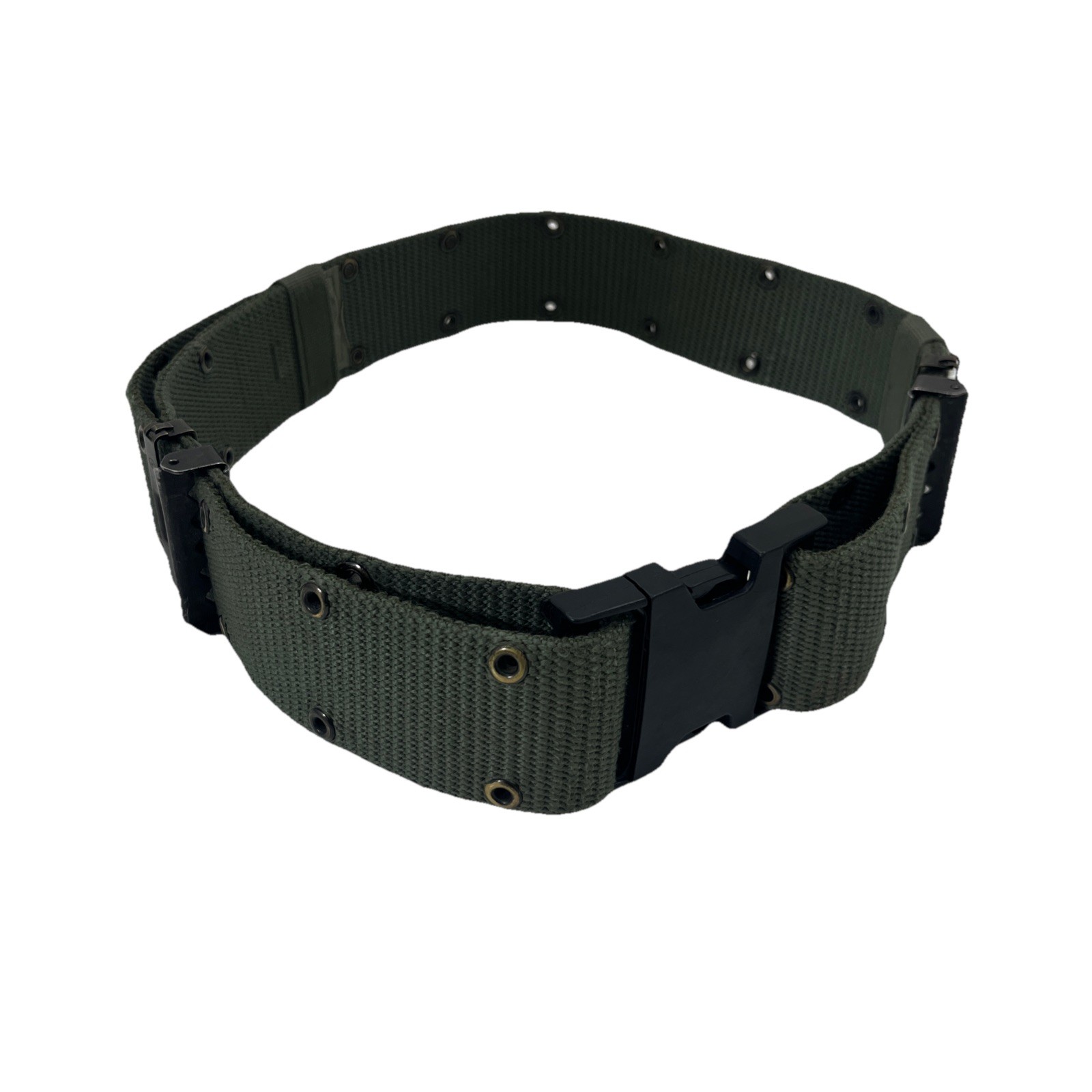 USGI OD Green Pistol Belt Individual Nylon Equipment Web Belt LARGE