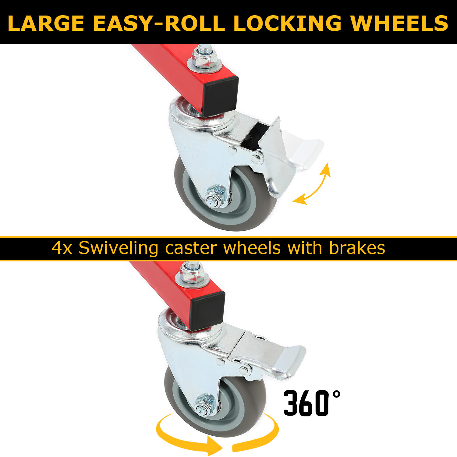 Universal Auto Body Rolling Parts Storage Rack for Repair Shops Garages Cart