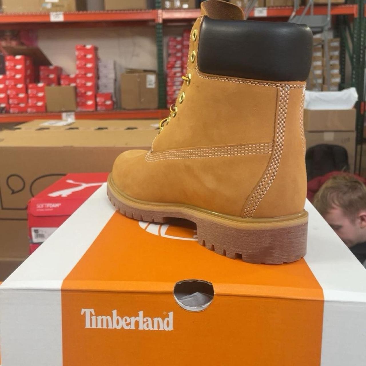 NEW Timberland 6 Inch Boot Wheat Nubuck Premium TB010061-713 Men's Sz 6-13