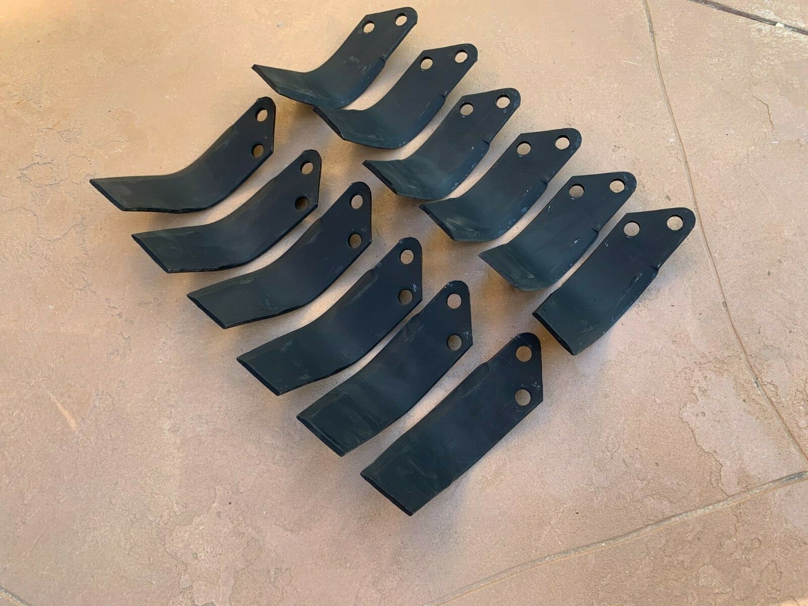 12 pcs King Kutter Tiller Blades Tines 505002 RH/LH TG & TG-G Tiller 505006