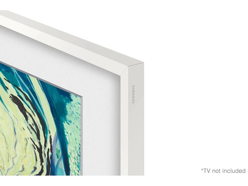 Samsung 55 inch The Frame Customizable Bezel In Modern White (2025)