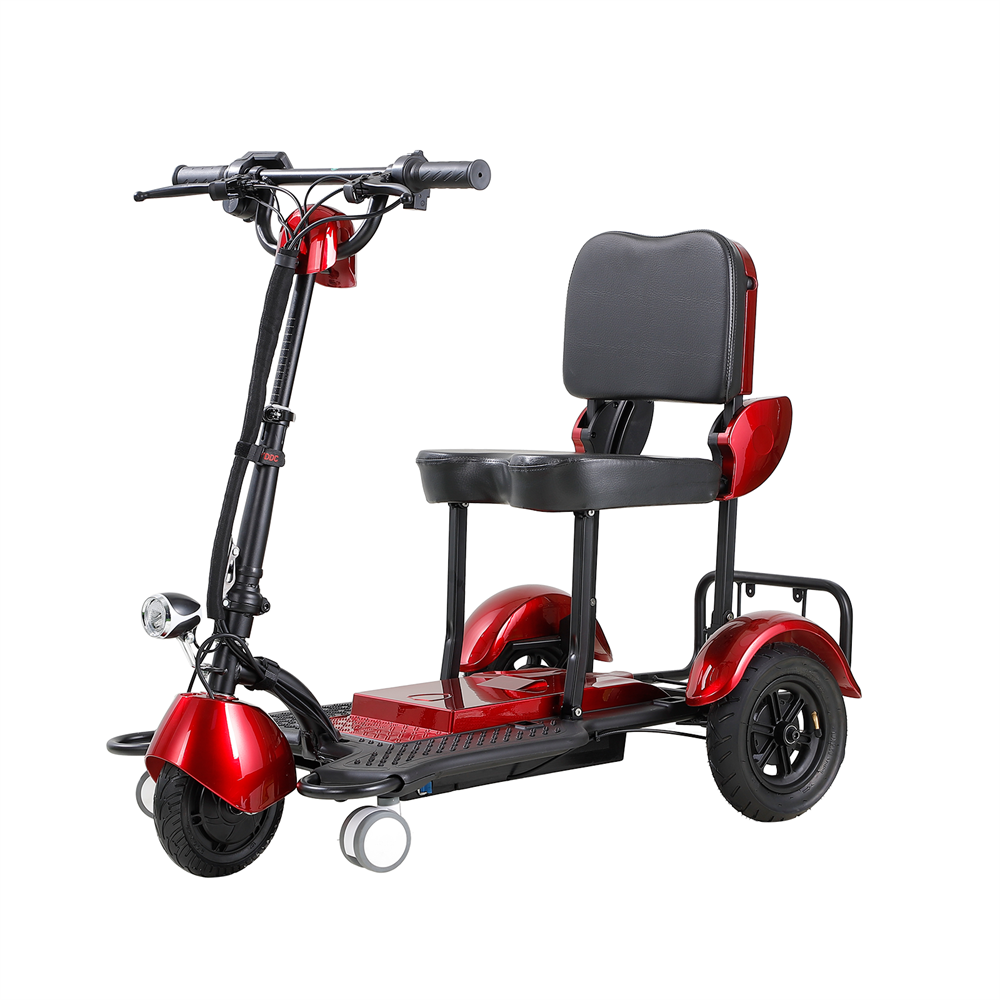 Lightweight 3-Wheel Travel Mobility Scooter 30 Miles 350W 3-Speed 220lb Capacity