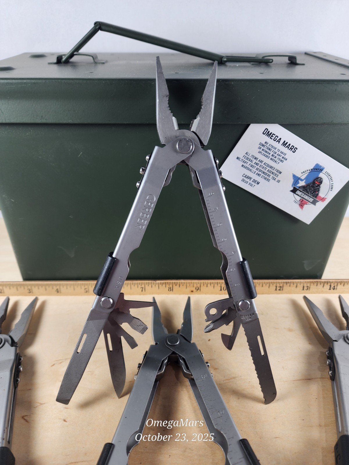 Gerber MP 600 Multi-Plier 600 Stainless/Black BASIC (no carbide) x1(ONE) per