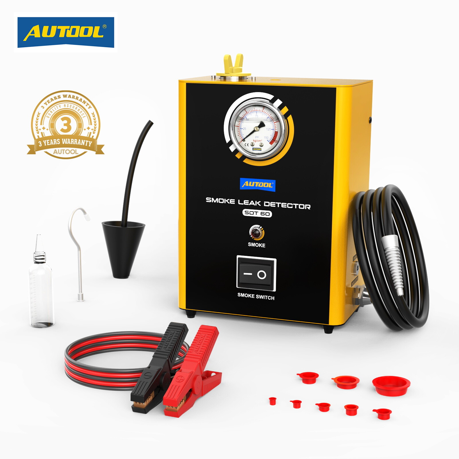 Automotive EVAP Smoke Machine Diagnostic Pipe System Vacuum Car Leak Detection