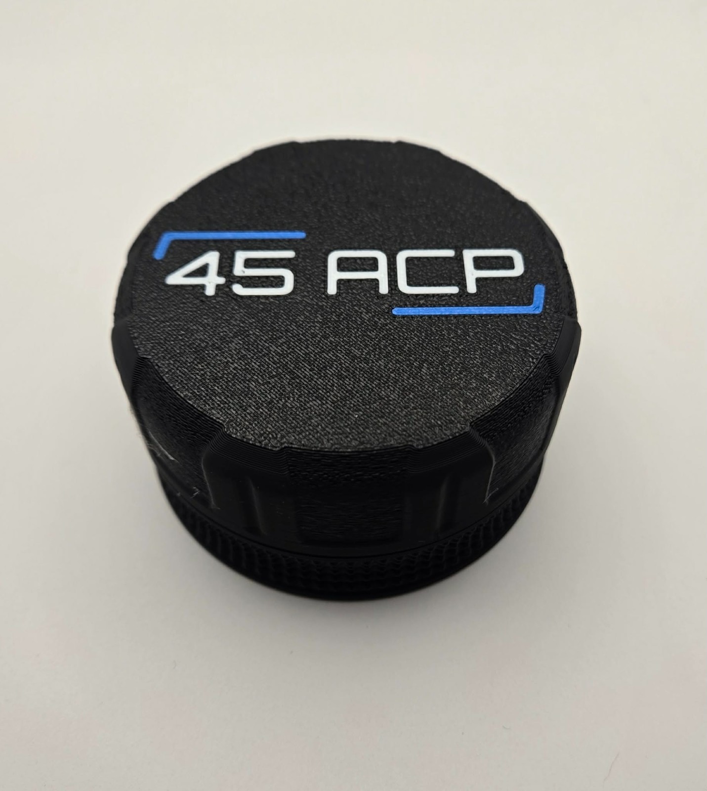 .45 ACP Ammo Puck – Holds 16 Rounds, 1.5" x 2.75" Compact Holder
