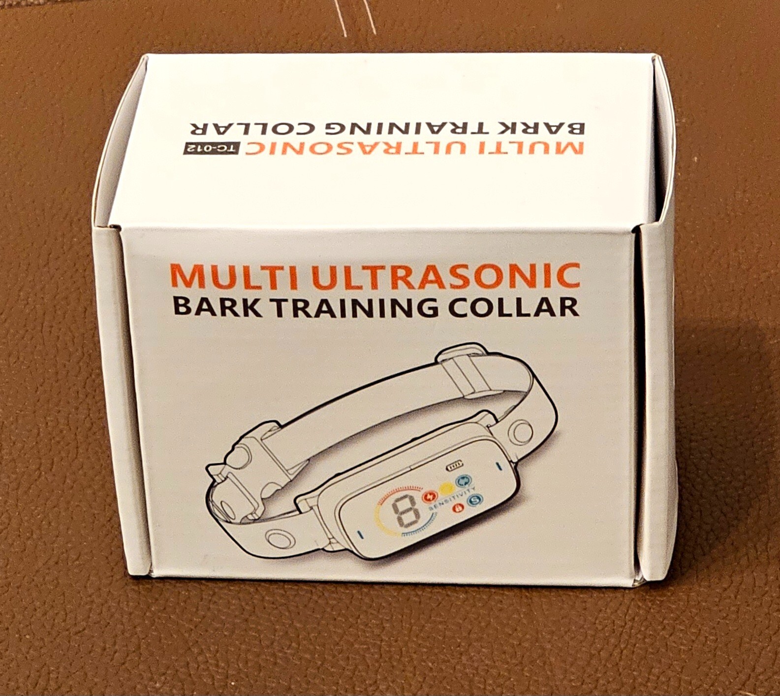 Ultrasonic Color Screen Auto Anti Bark Dog Training Shock Pet No Barking Collar