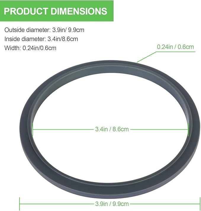 3 Pcs Blender Gasket Replacement Parts, Rubber Ring Seal Rings for Nutribullet
