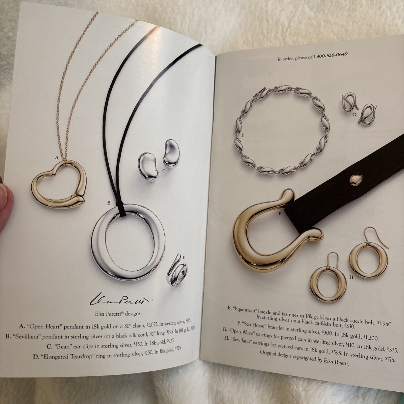 Tiffany & Co. ~ Summer Selections 1998 Catalog