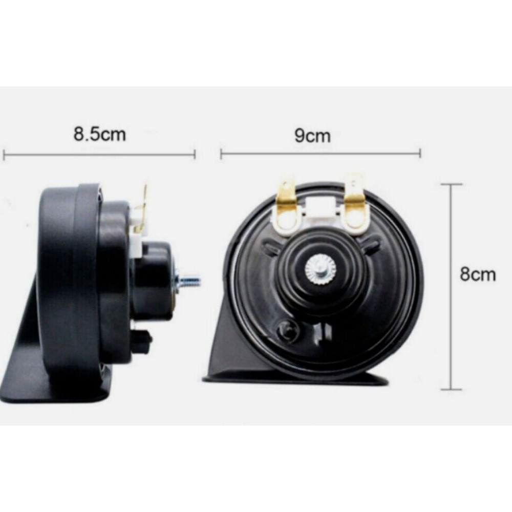 Car Horn Super Loud Train Horn for Car Boat Train Truck Black Motorcycle
