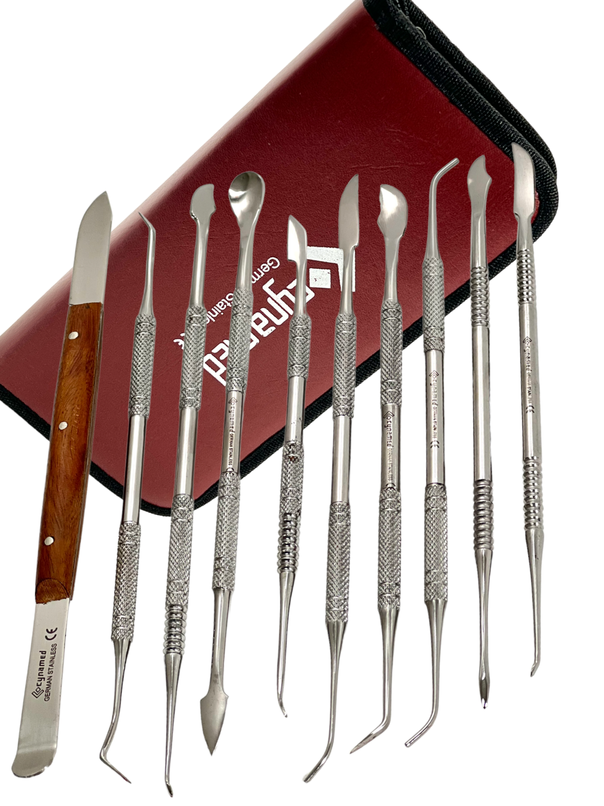 GERMAN Stainless Dental Lab Equipment Dental Kit Wax Carving Tool Set