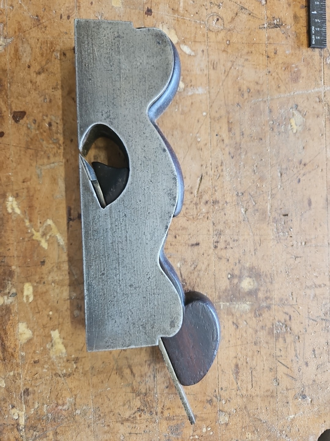 British Infill Rabbet Plane  1" Rosewood Sorby On Blade, Please See Pictures