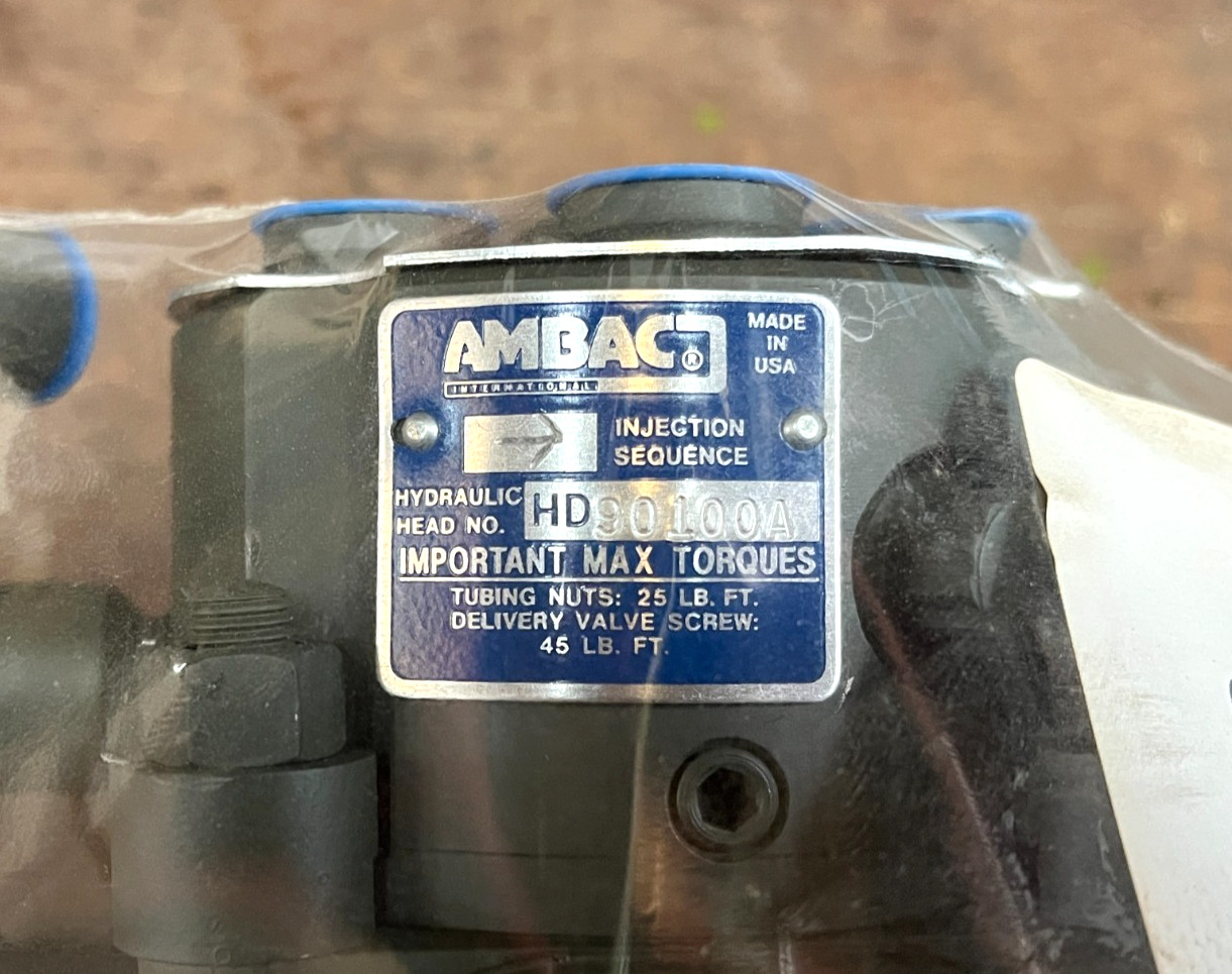 M35A2 AMBAC MULTIFUEL REMAN INJECTION PUMP 10935264 / 2910-00-759-5410