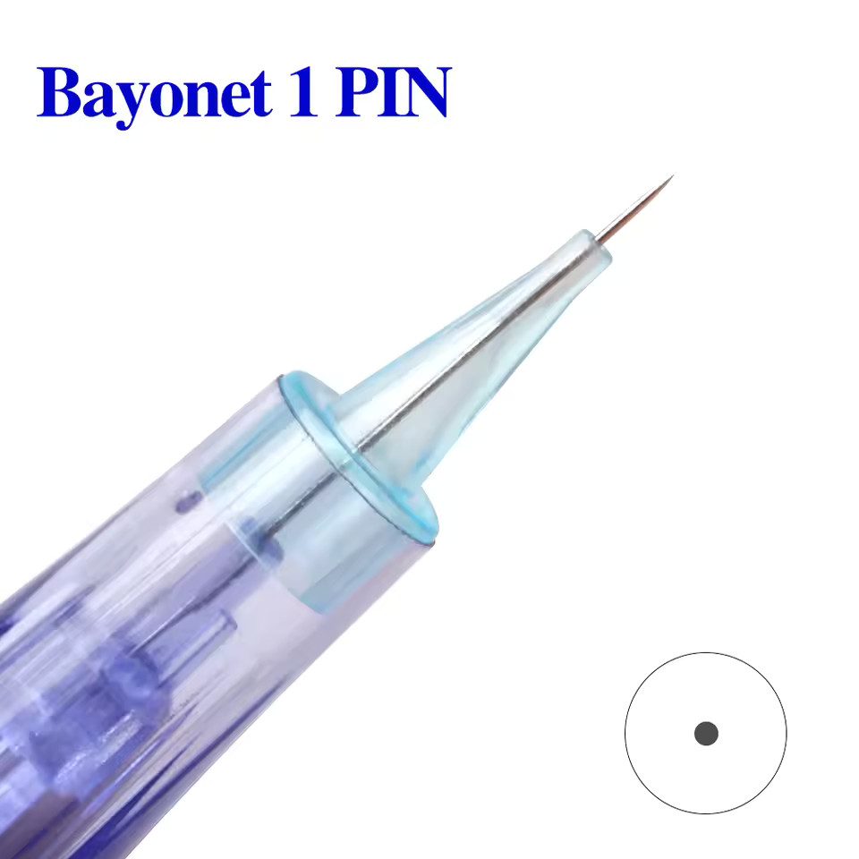 Bayonet Slot Cartridge Tattoo Needle Microblading Permanent for Tip Replancement