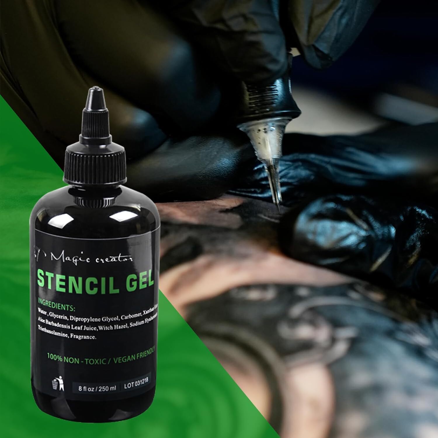 Tattoo Transfer Stuff Illusionist Stencil Gel Safe Tattoo Stencil Cream 1/4/8oz