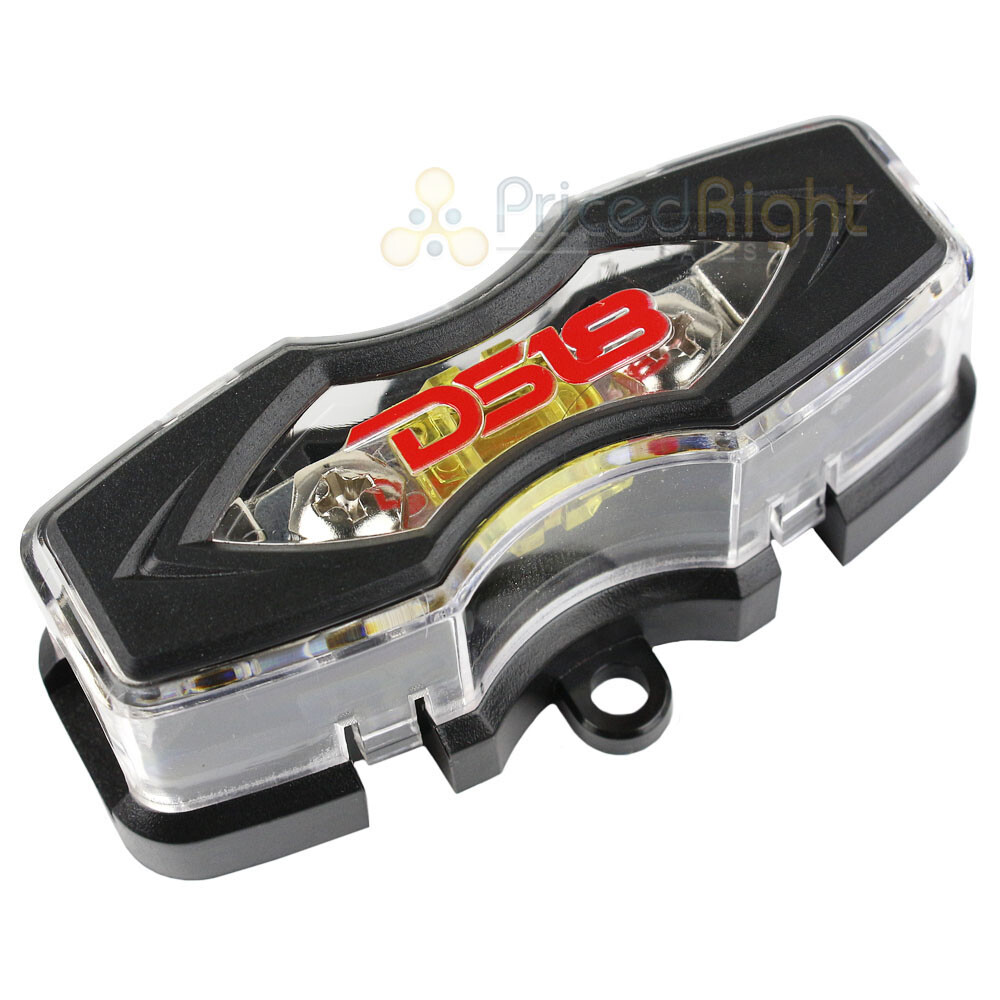 DS18 4 Gauge Amp Kit WIring Amplifier Complete Install Cables AMPKIT4