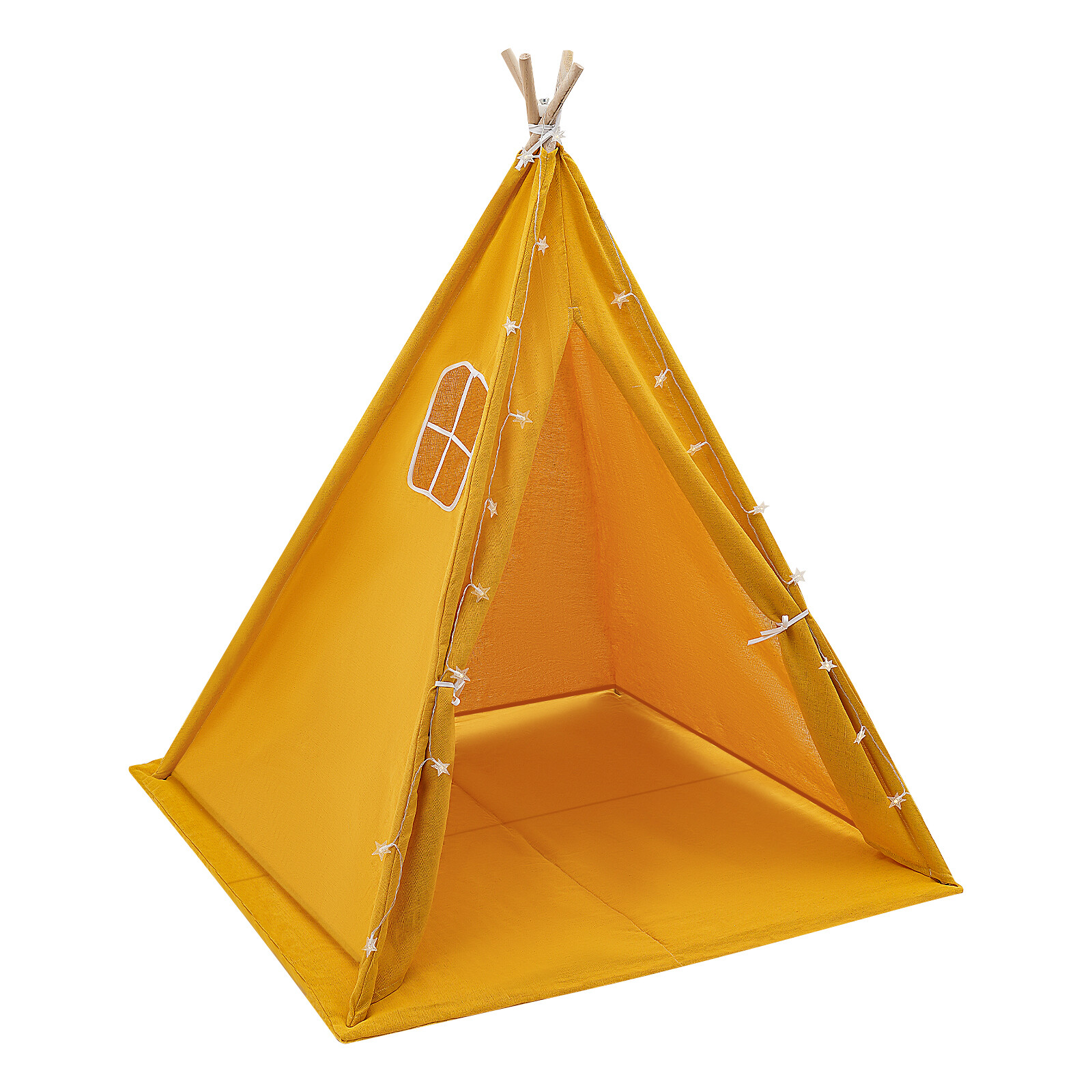 Children's Indoor Playhouse Play Tent With Light for 1-3 Kids Home Tent For Kids