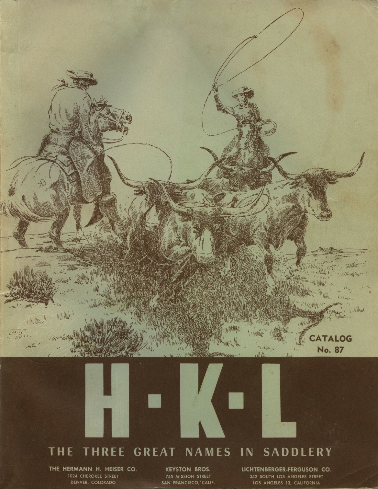 1960 Lichtenberger-Ferguson Catalog No. 87 on CD - H.H. Heiser- Keyston Bros