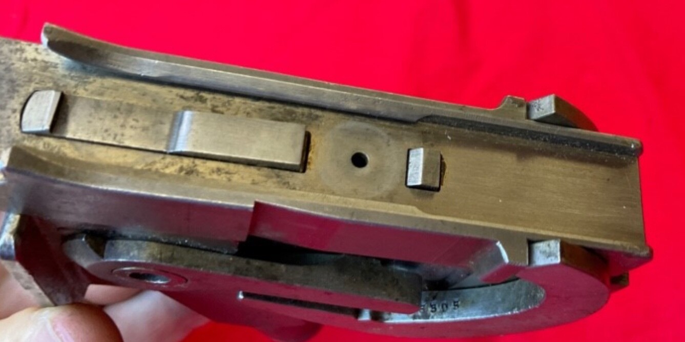 RUSSIAN MAXIM 1910 COMPLETE LOCK BOLT 7.62X54R WWI WWII