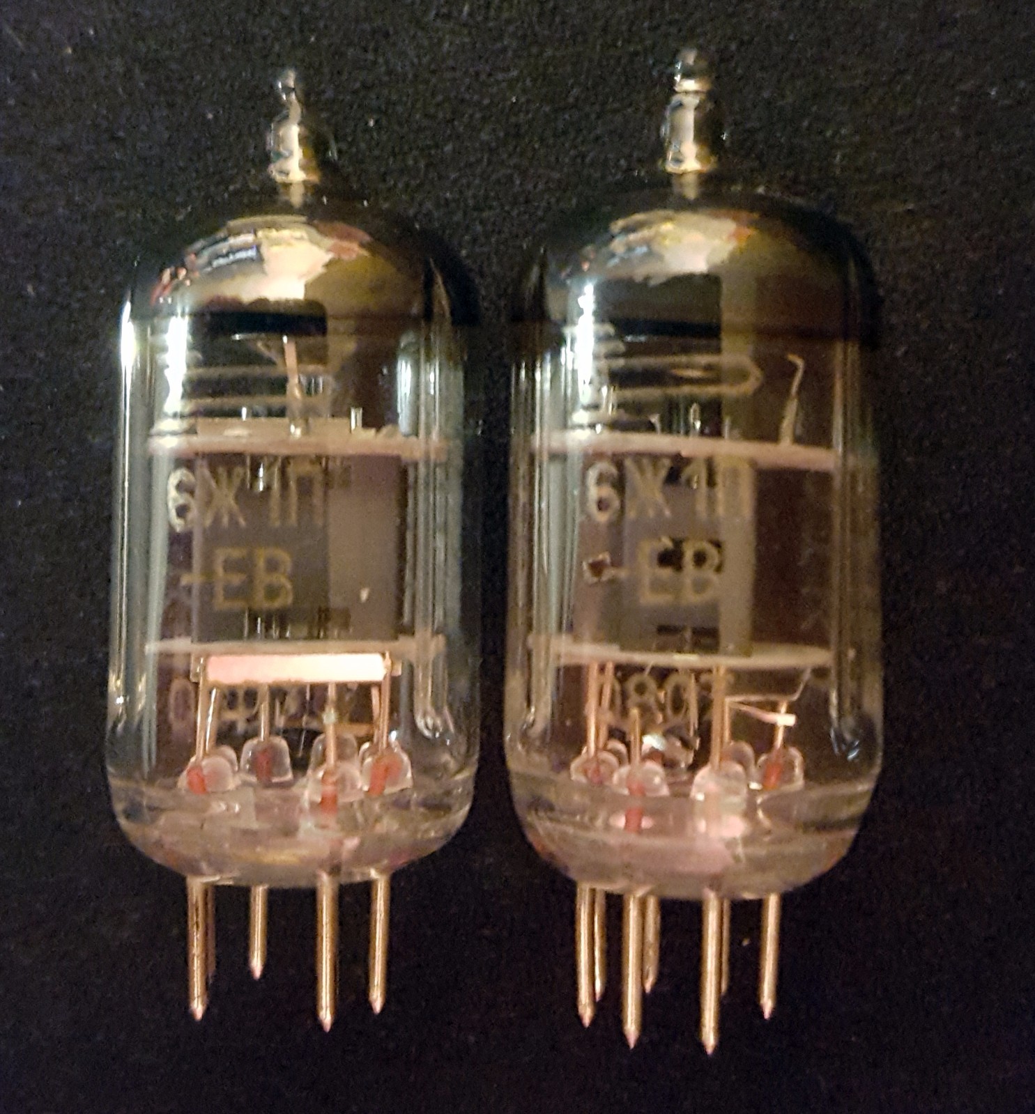 New 2x Voskhod 6J1P-EV / 6ZH1P-EV | Matched Pair Rocket | Little Dot Amp III IV