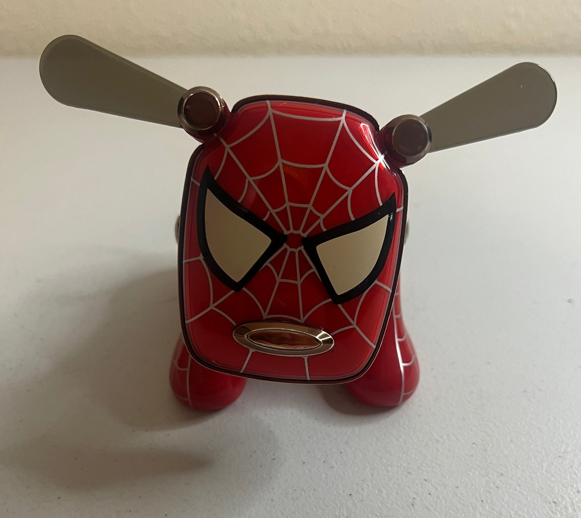 Hasbro Sega Spider-Man Spi-Dog iDog Robot Speaker Toy 2006 Tested and Working