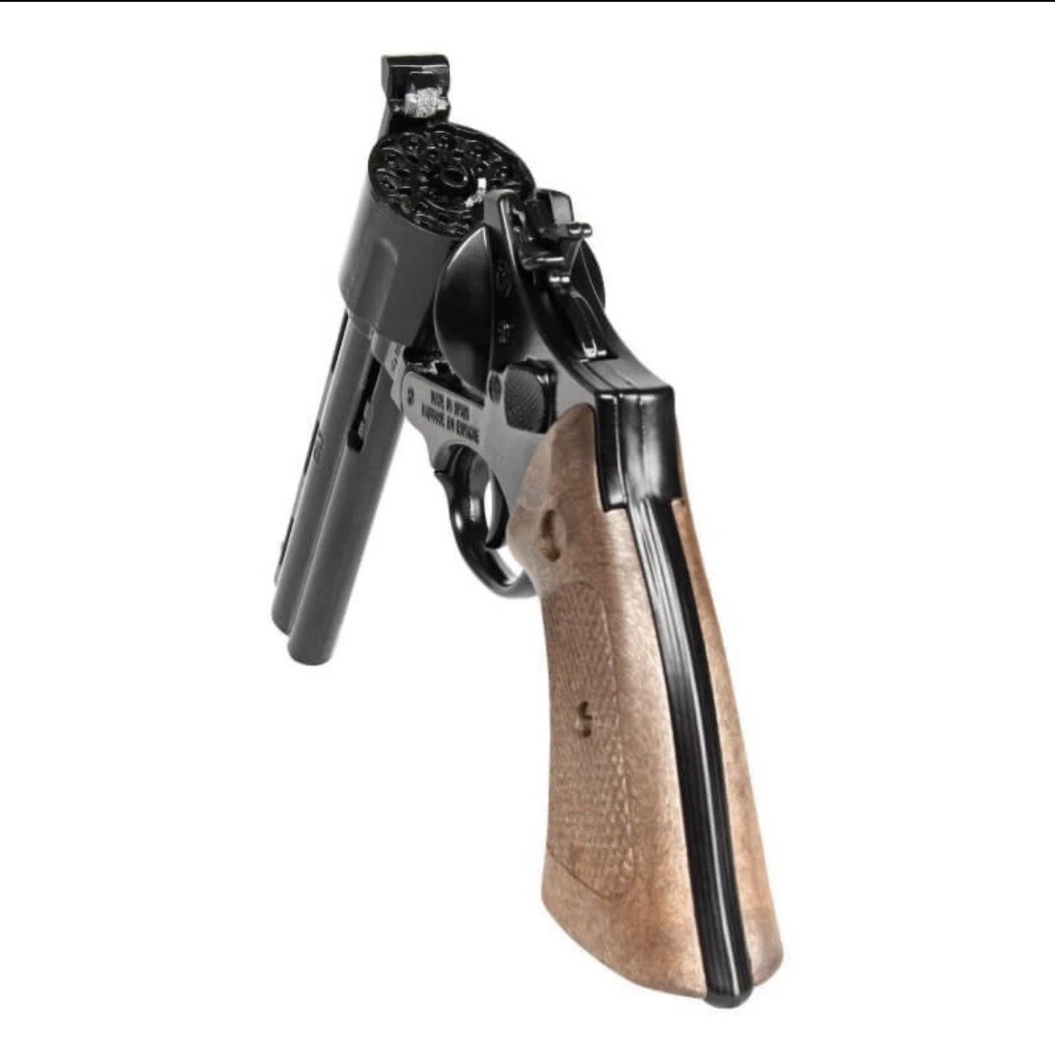 Metal Toy Cap Gun. Gonher Python Style 44 Mag. Zombie Killer. 12 Shot. New!