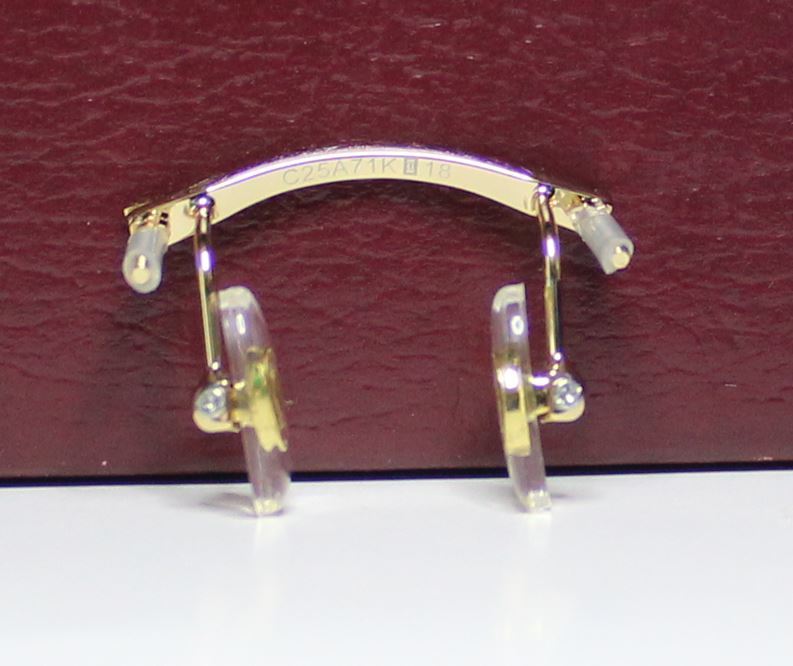 Rimless Nose Bridge For Buffs, Woods, & Wires Iced Out Buffs Brand Regular Model