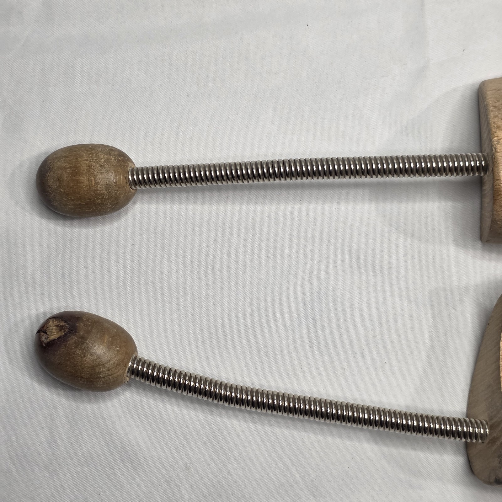 Nevco Shoe Trees Vintage West Germany Wooden Spring Stretchers Size 10-11