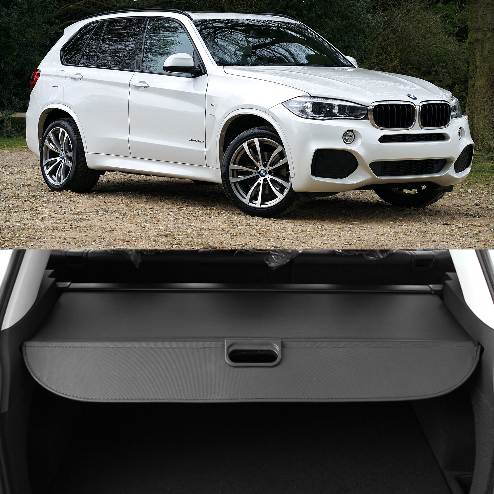 Cargo Cover Rear Trunk Luggage Security Shade For BMW X5 E70 Retractable
