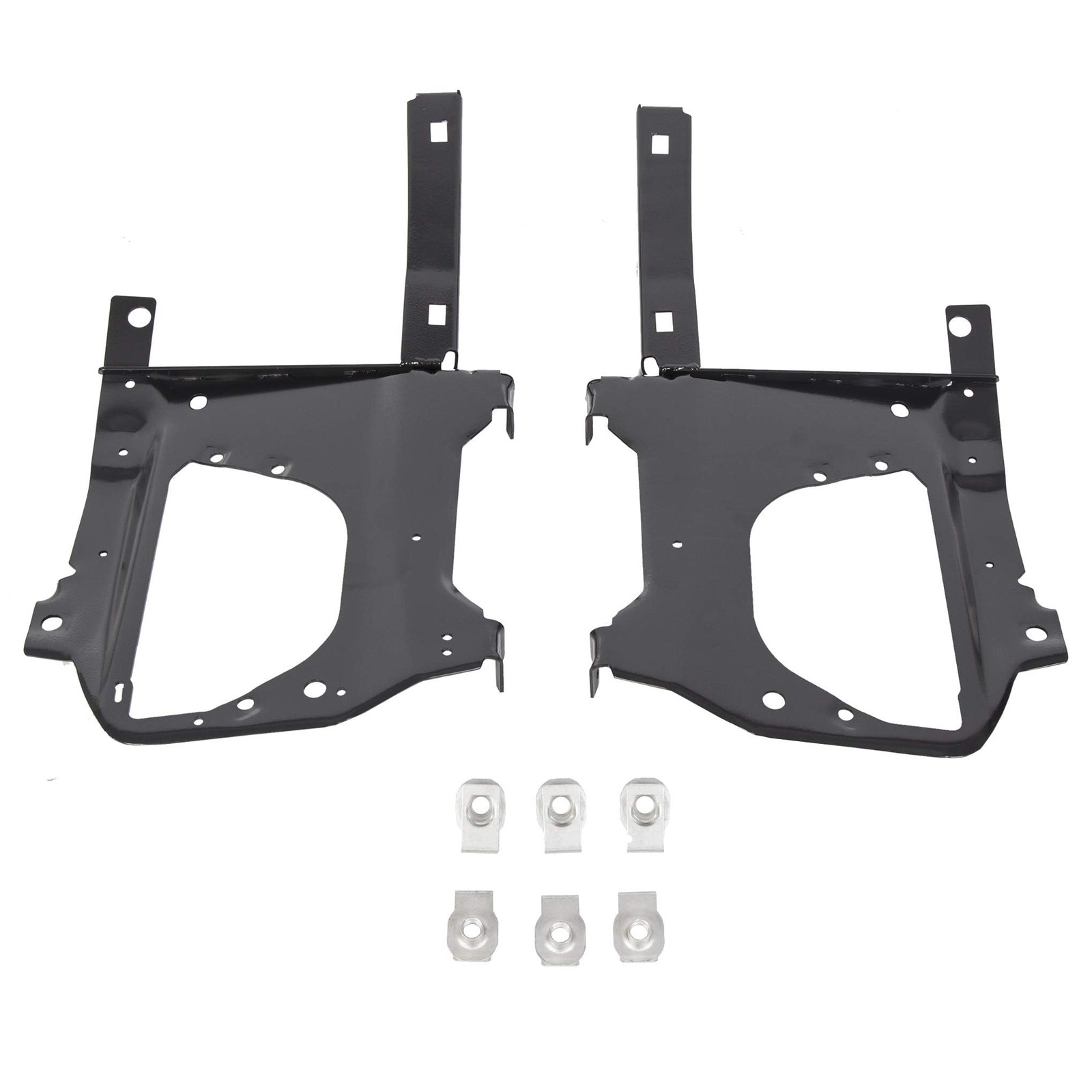 Front Bumper Bracket Set For 2010-2018 Dodge Ram 2500 3500 Pickup Replacement