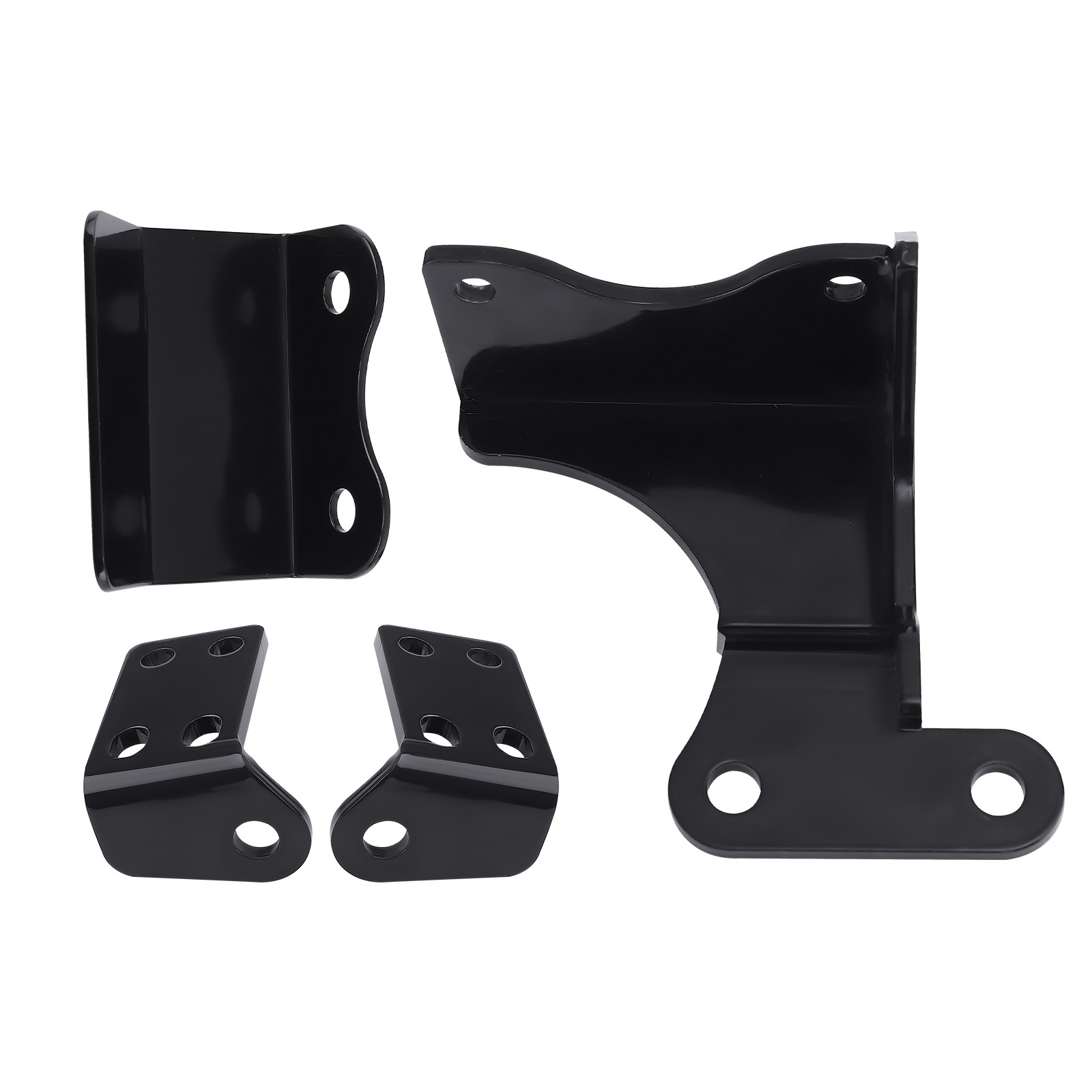 Bolt-on Dual Steering Stabilizer for Jeep Wrangler JK 2007-2017 Front 2-8"