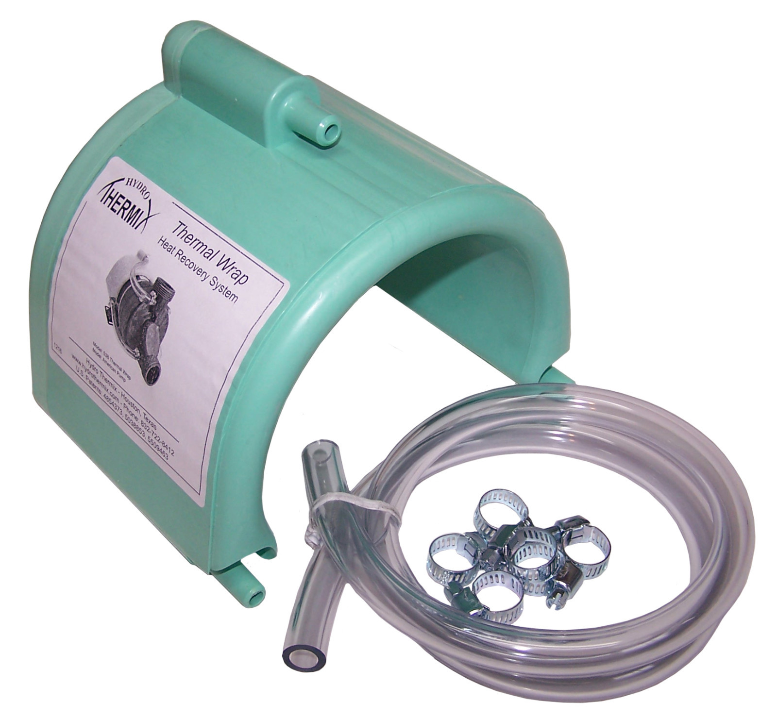 Bathtub Heater - "Thermal Wrap"  Motor Heat Jacket - 53B with Tubing & Clamps