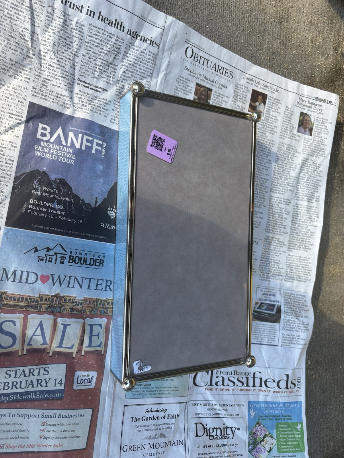 JM Piers Blue Faux Lizard guest towel holder, vanity tray and notepad holder