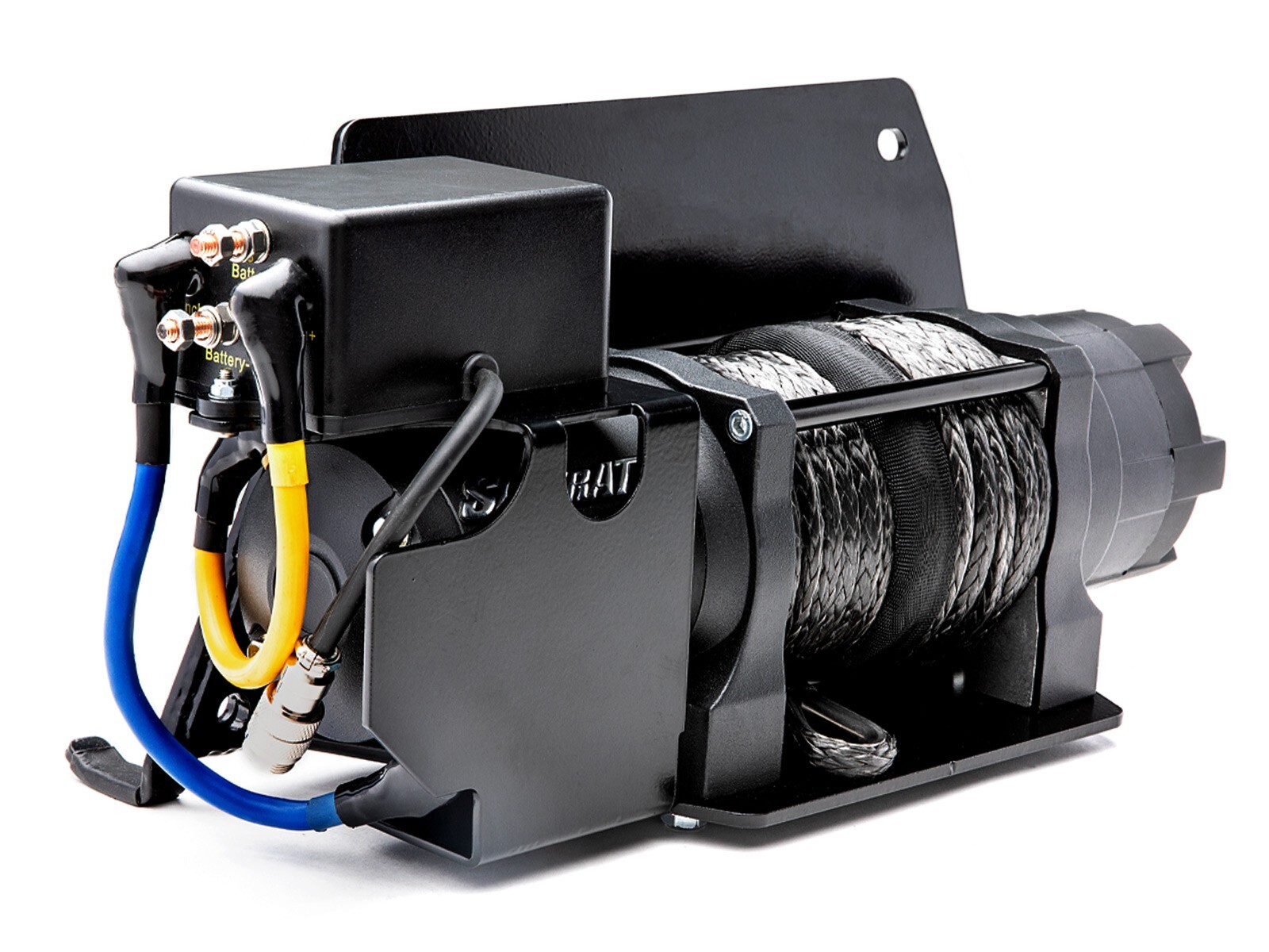 SuperATV Heavy Duty Ready-Fit Winch for Polaris Ranger 1000 - 6000 lb.