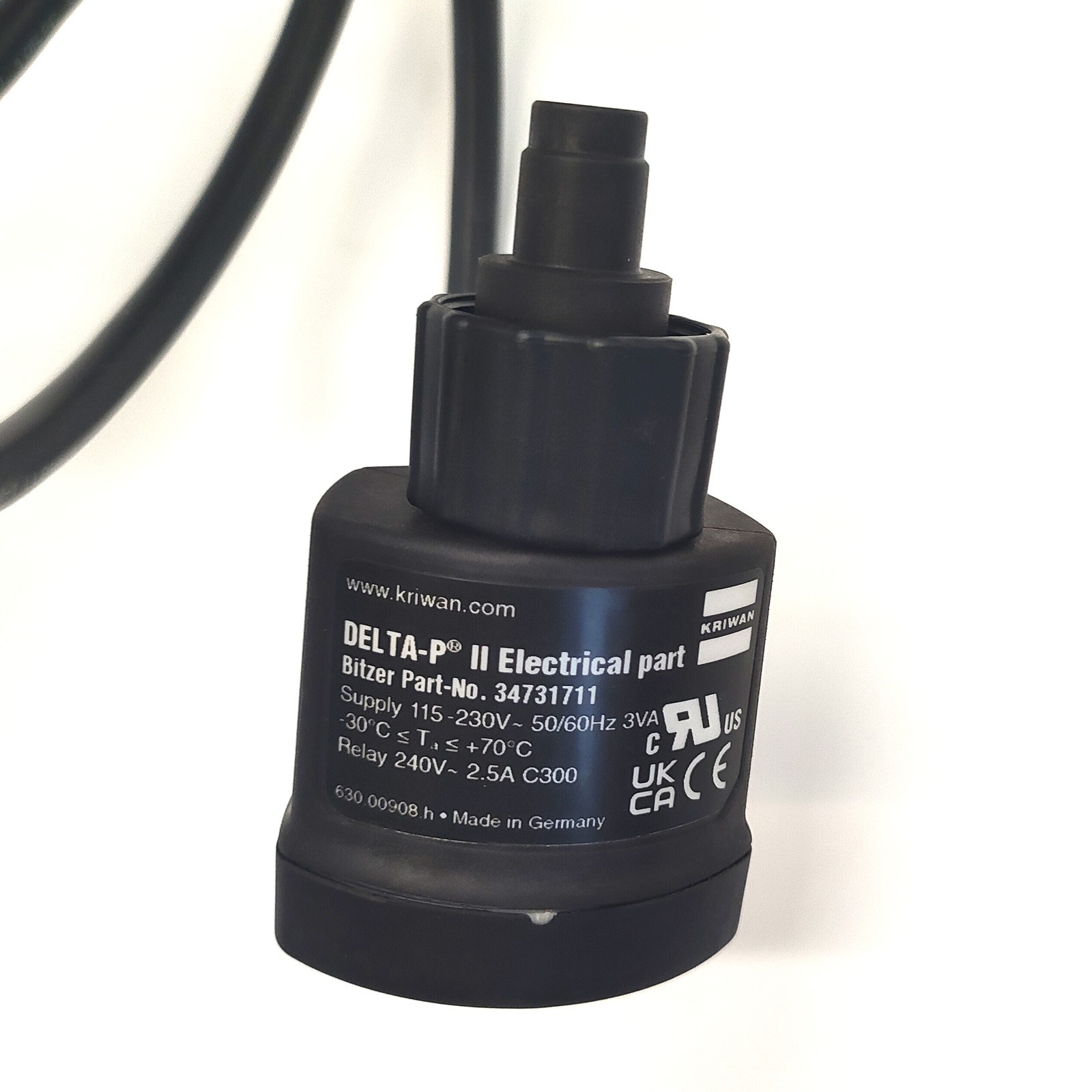 For Bitzer 34731711 Compressor Oil Pressure Differential Switch with Copper Head