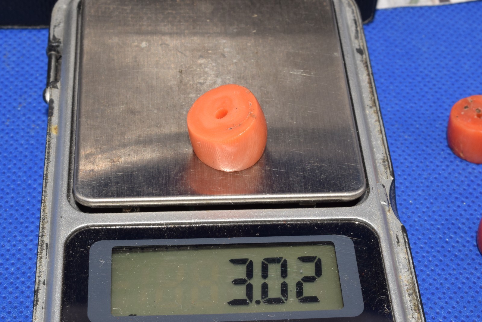 ANTIQUE UNDYED BEAD CORAL healing Mediterranean NATURAL Tibet momo Japan salmon