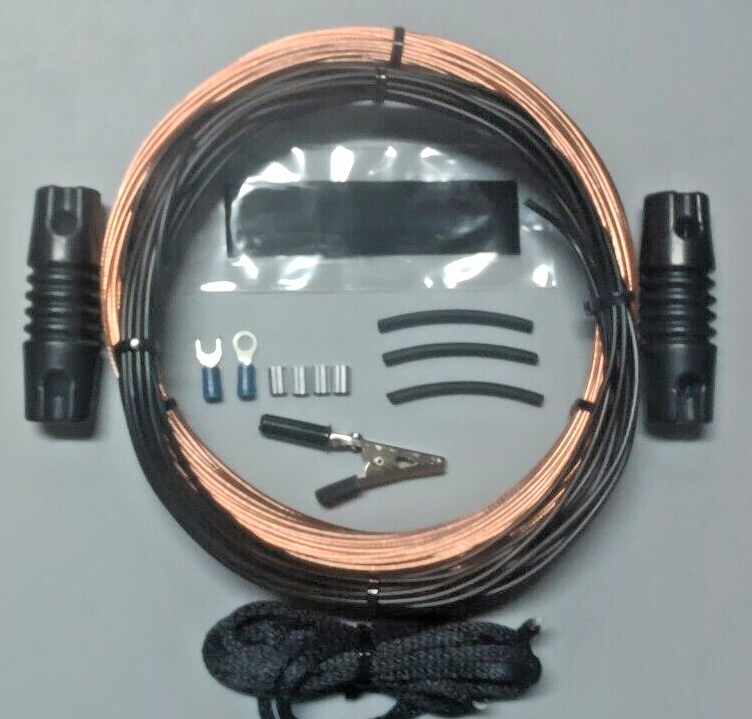 Shortwave Radio Receiver Antenna 100' Bare Copper Longwire EZ UP w/inst