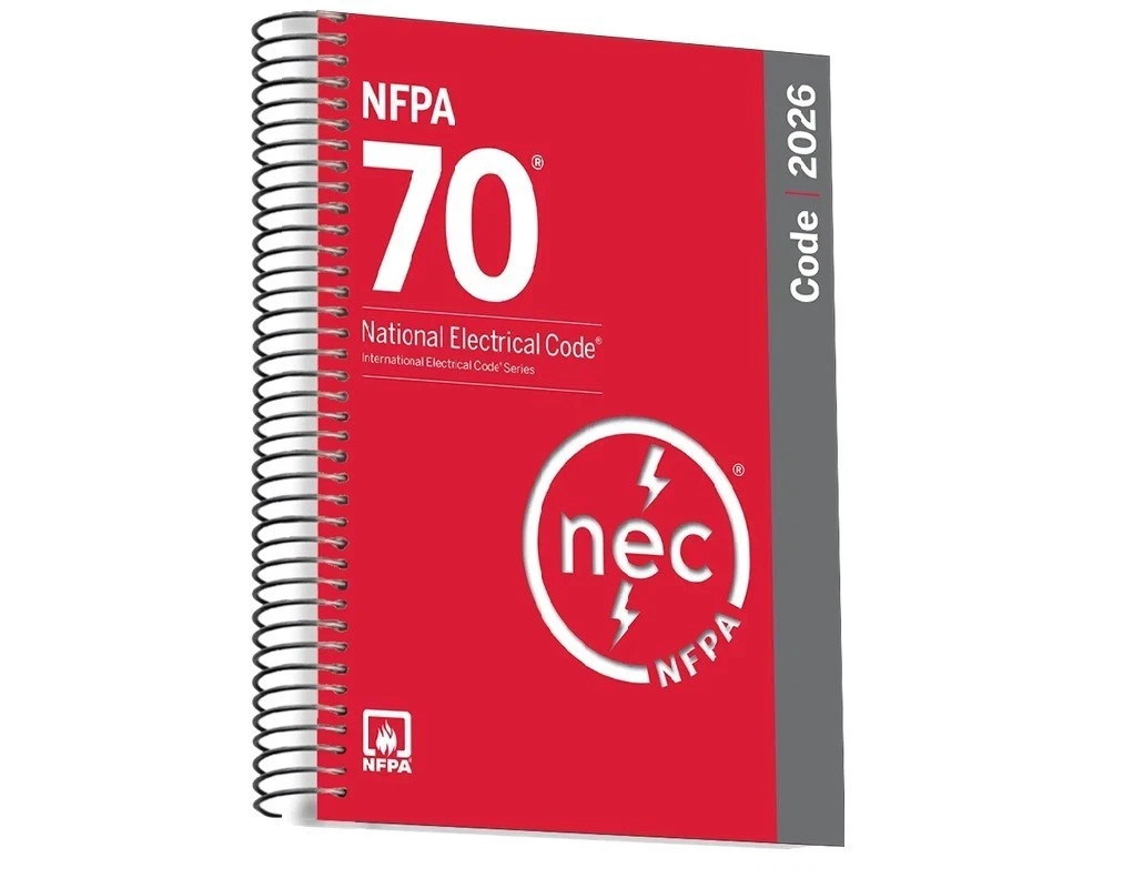 NFPA 70 National Electrical Code 2026 Edition Spiral Free Shipping USA STOCK