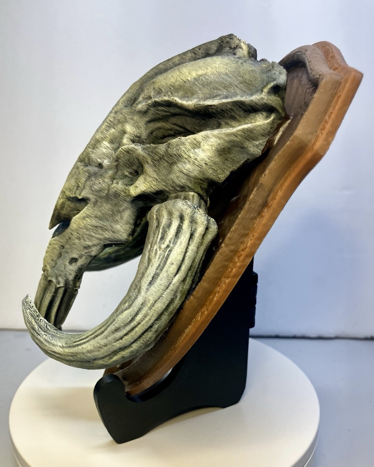 Star Wars Mandalorian Mythosaur Skull Wall Mount Plaque Boba Fett