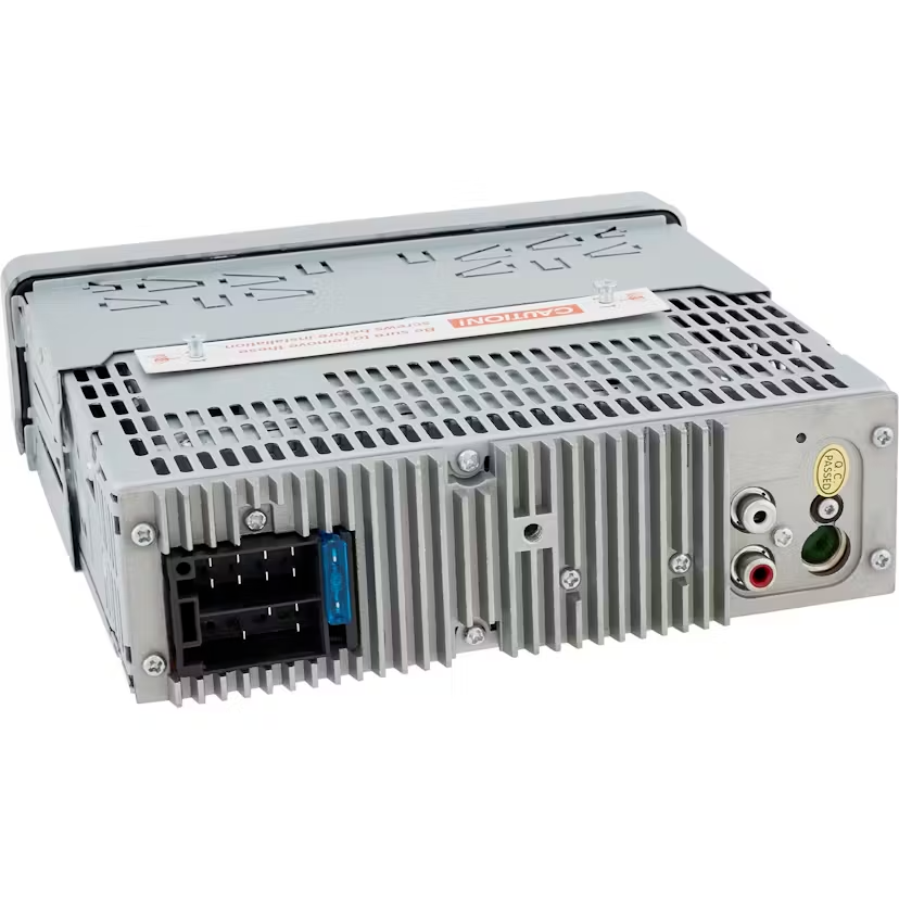 El Camino USA-4 DIN Radio AM/FM CD player MP3 Bluetooth Chrome Face Vintage