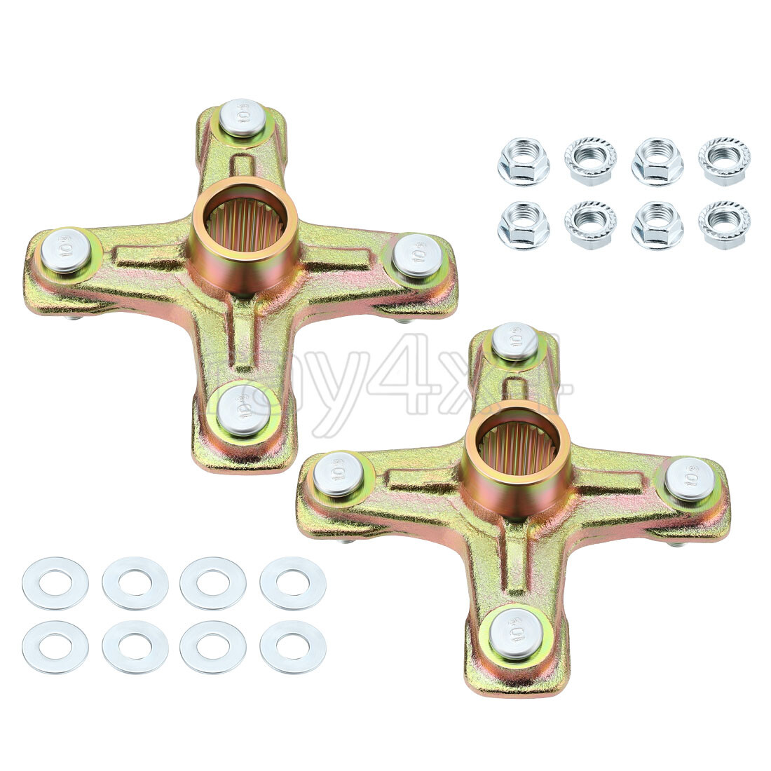 Pair Rear Axle Wheel Hub For Yamaha Raptor 250 350 660 700 1PE-F53K0-00-00