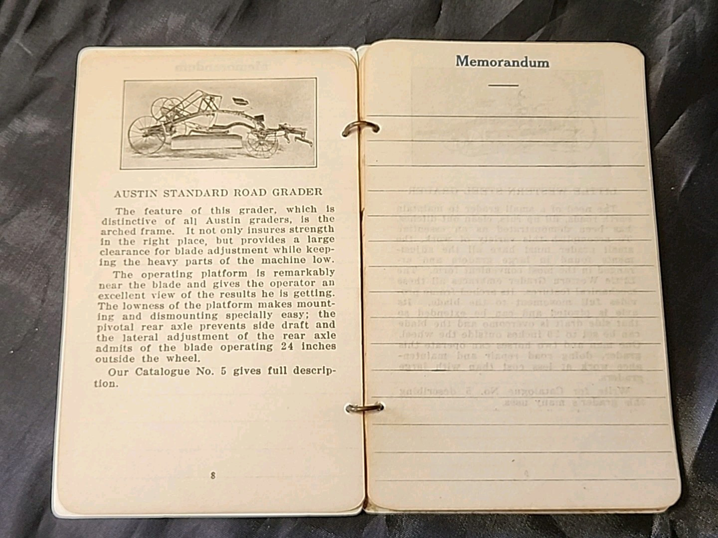 1915/1916 Compliments Of The Austin- Western Road Machinery Co/Nude