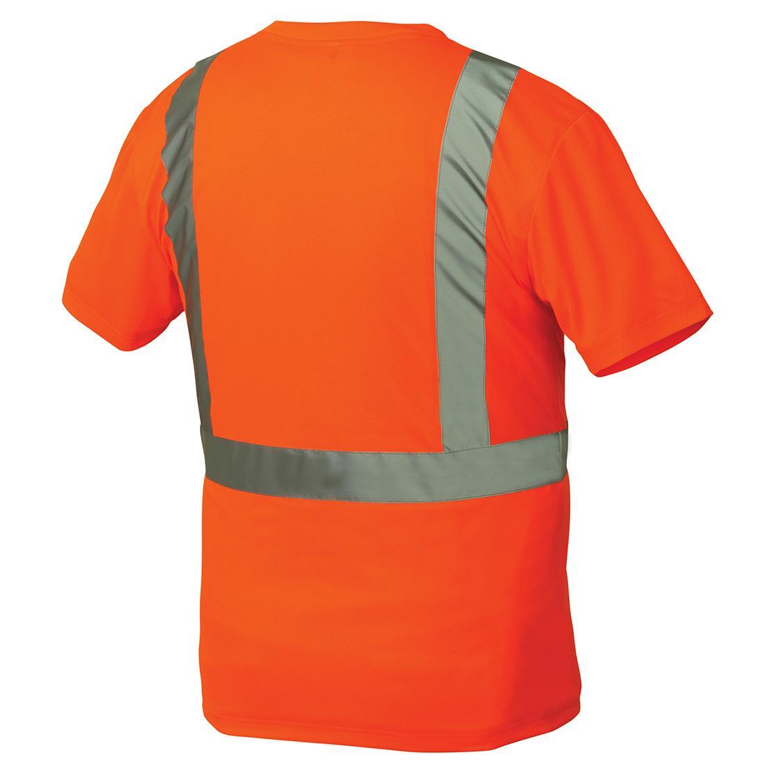 ANSI ISEA Class 2 Reflective Hi Vis Safety T-Shirt New