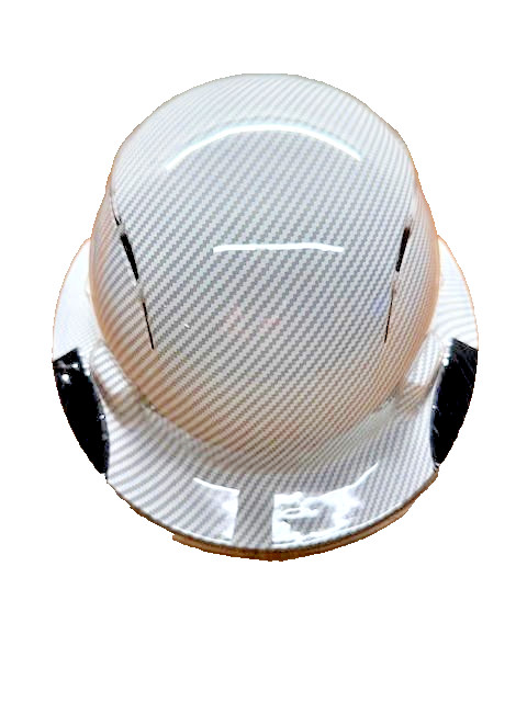 Lift Safety iDAX - Vented Hard Hat - WHITE Carbon HIDV-24CW